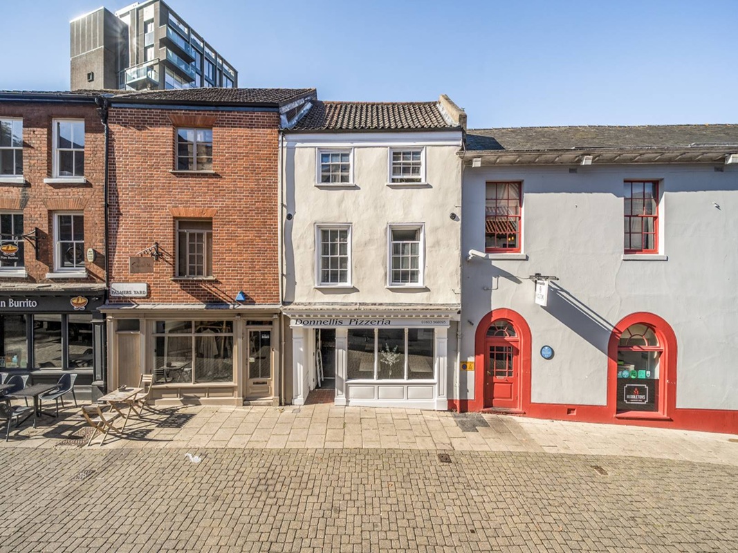 3 Storey Mid Terrace Mixed-Used Building in Norwich - For Sale with Brown & Co Property Auctions with a Guide Price of £360,000 (October 2025)
