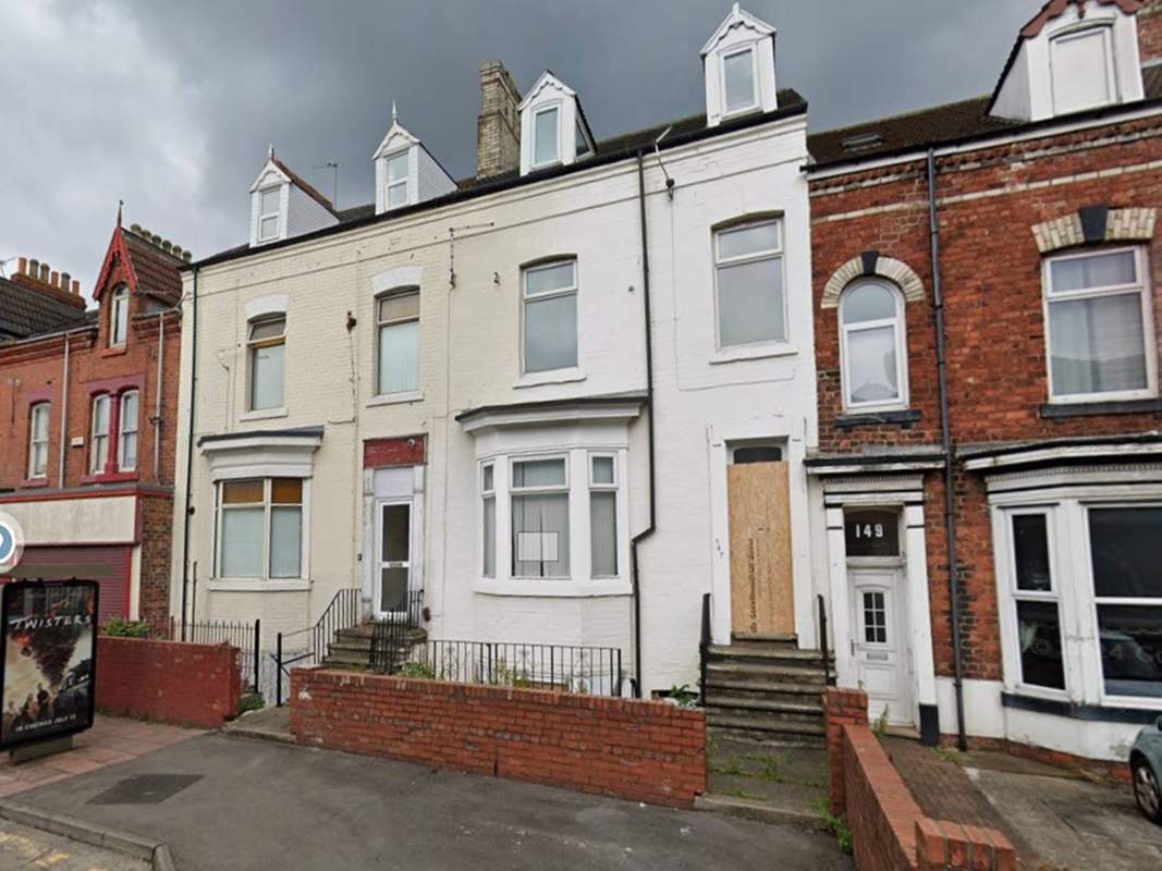 4 Storey Substantial House for HMO Conversion in Hartlepool - For Sale with SDL Property Auctions with a Guide Price of £68,000 (October 2025)