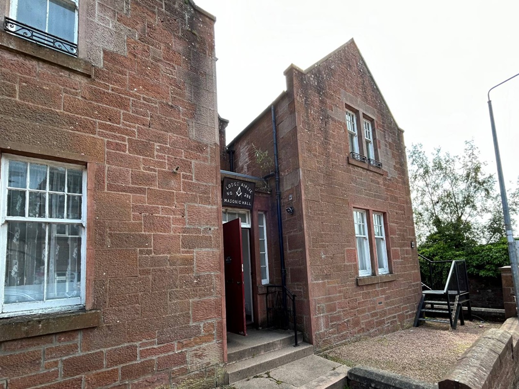 Former Masonic Lodge in Kirriemuir - For Sale with SDL Propety Auction Shepherd Commercial with a Guide Price of £25,000 (October 2025)