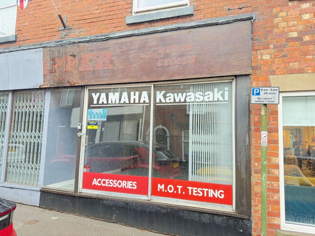 Former Retail Unit for Residential Conversion in Leek - For Sale with Town & Country Property Auctions with a Guide Price of £50,000 (October 2025)