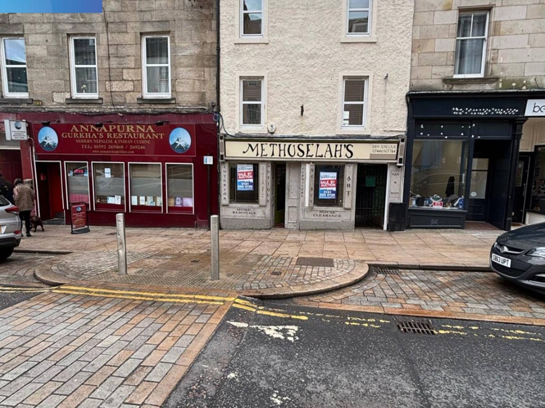 Prime Commercial Premises in Kirkcaldy - For Sale with Online Property Auction Group with a Guide Price of £30,000 (October 2025)