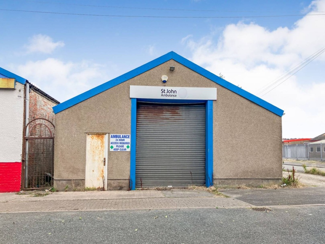 Single Storey Light Industrial Property in Workington - For Sale with Savills Property Auctions with a Guide Price of £60,000 (October 2025)