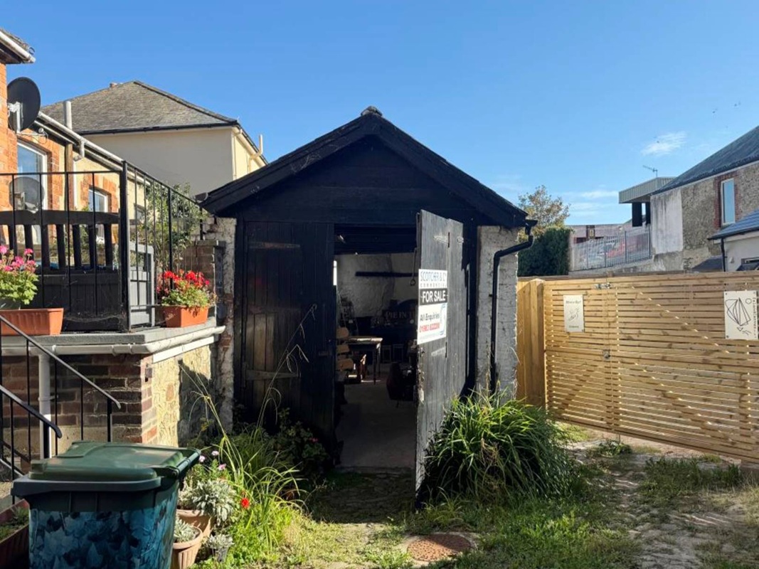 Workshop-Store in Ventnor - For Sale with Clive Emson Property Auctions with a Guide Price of £30,000 (October 2025)